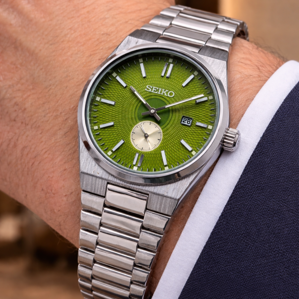 Seiko Down Second Watch (Silver)