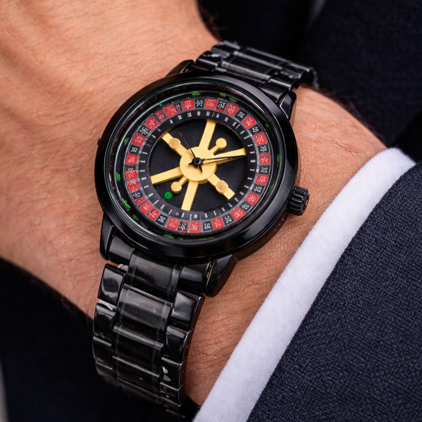 Casino Dial Rotating Watch