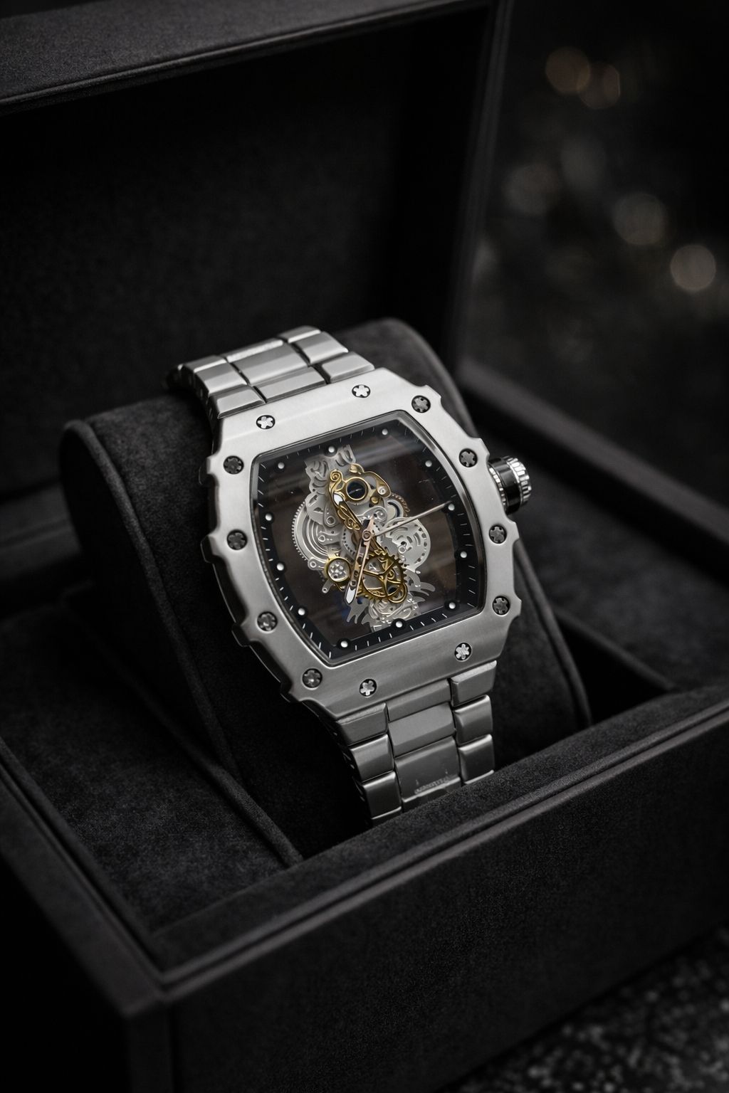 Nepic Skeleton Watch