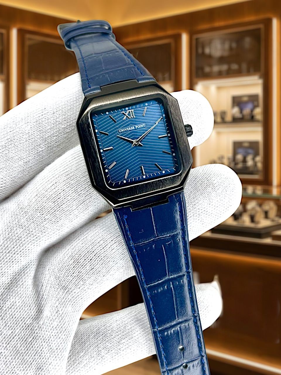 Universe Point Original Leather Strap Watch