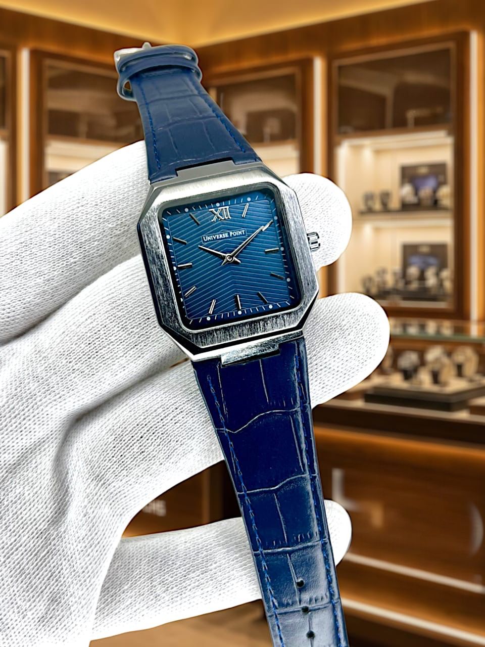 Universe Point Original Leather Strap Watch