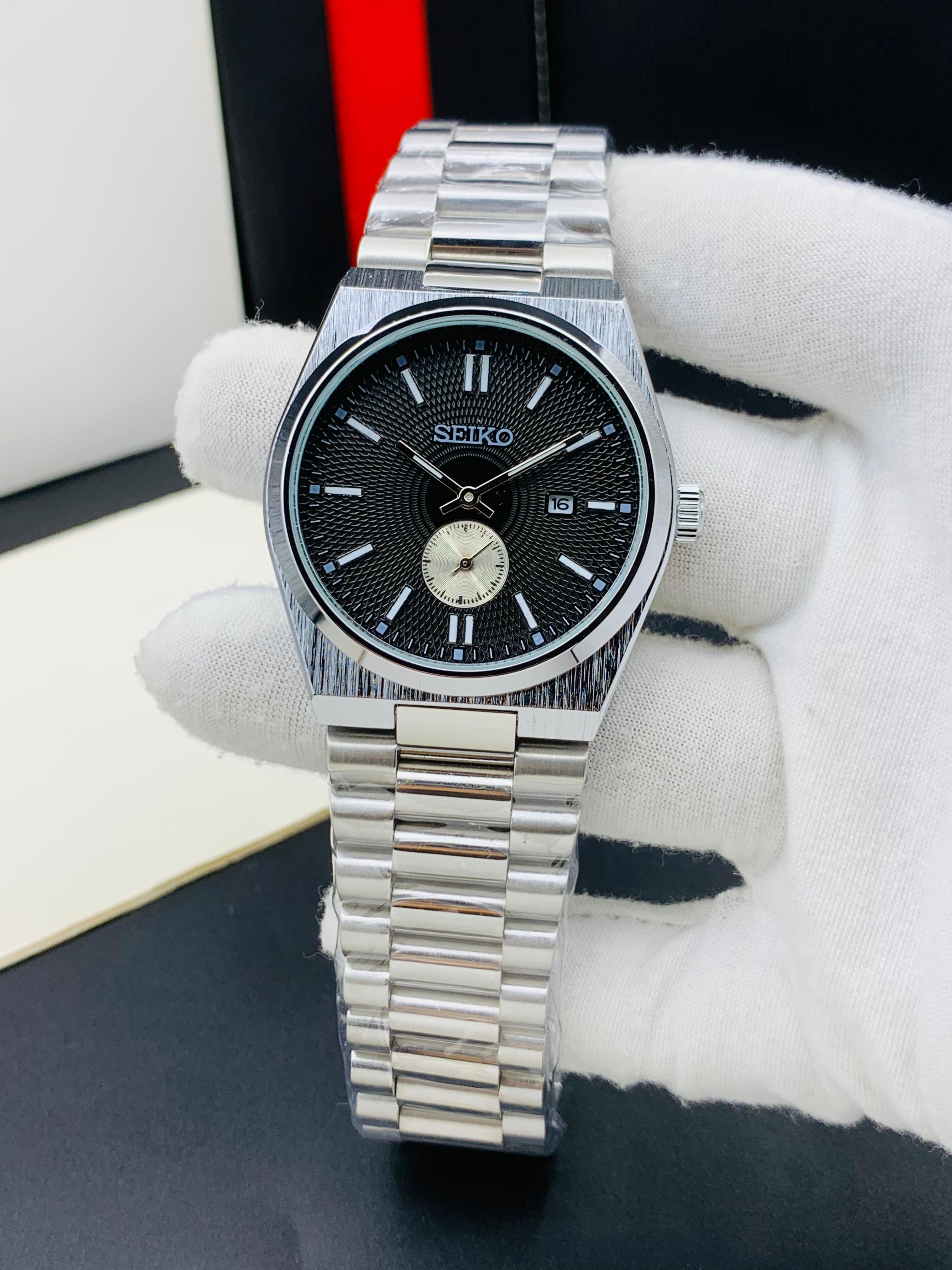 Seiko Down Second Watch (Silver)