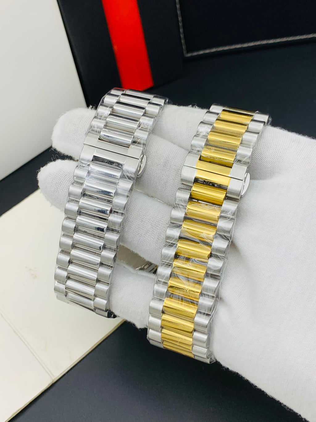 Seiko Down Second Watch (Gold & Silver)