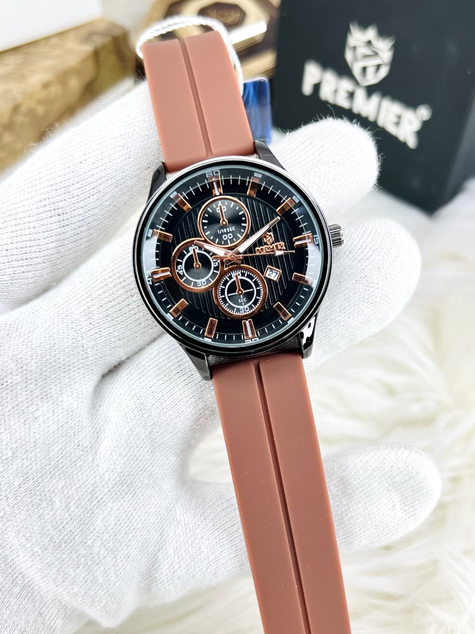 Premier Model No. 1 Men’s Watch - Black Dial