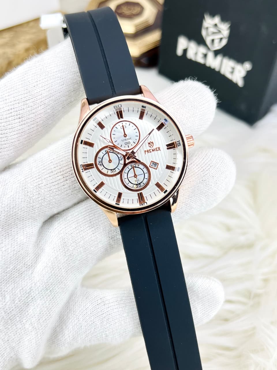 Premier Model No. 1 Men’s Watch - White Dial