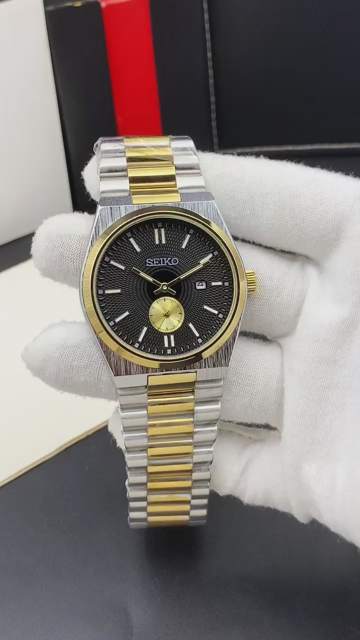 Seiko Down Second Watch (Silver)